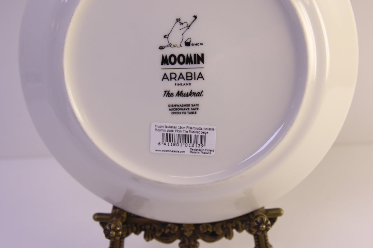 Arabia Muumi Piisamirotta lautanen 19cm