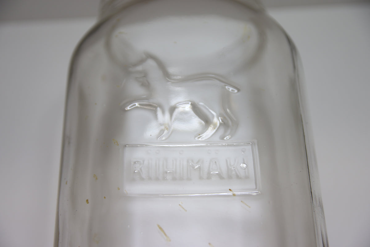 Riihimäen lasipurkki 5L