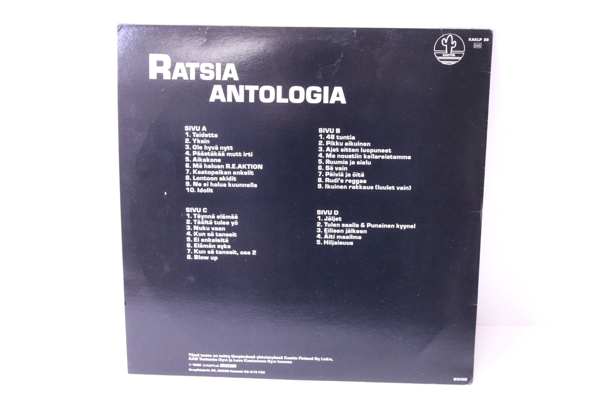 Ratsia Antologia Tupla Lp-levy