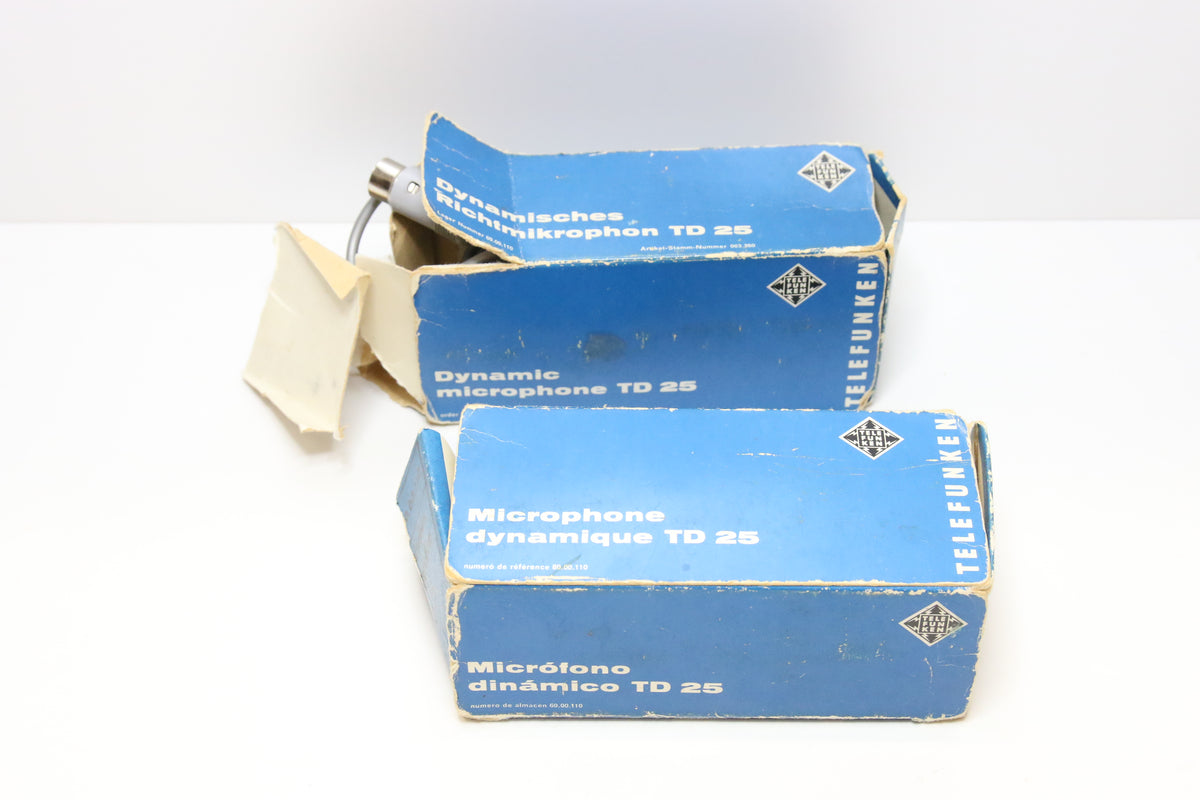 Telefunken TD 25 Mikrofonit
