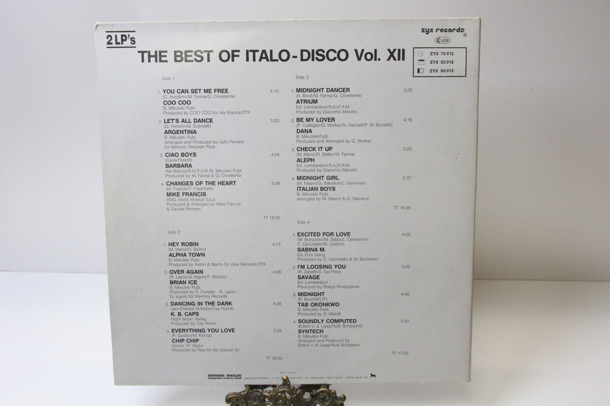 The Best of italo disco Tupla lp-levy