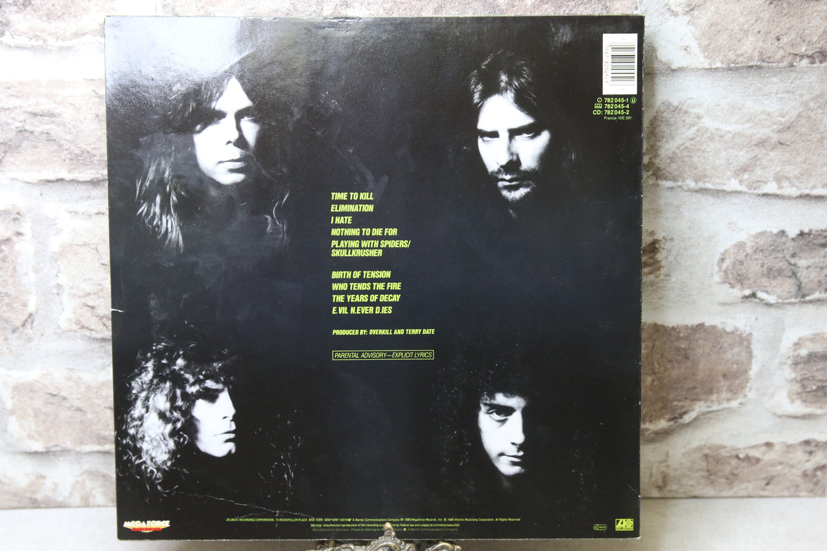 Over Kill the years of Delay Lp-levy