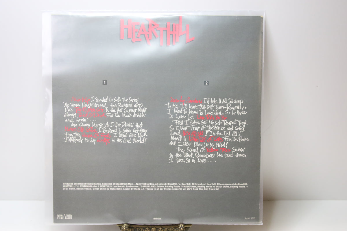 Hearthill Hearthill Lp-levy