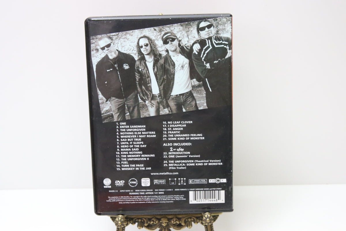Metallica The Videos 1989-2994 DVD