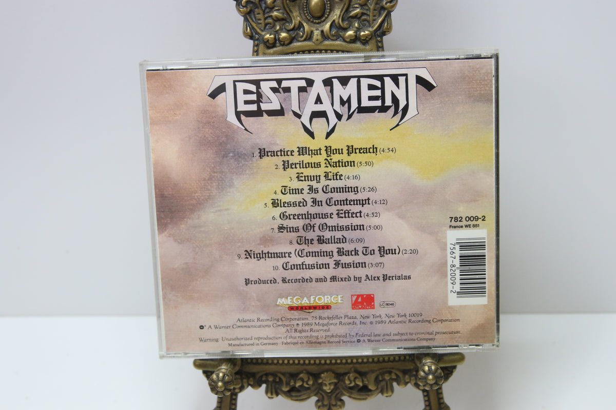 Testament Practice What you Preach Cd-levy