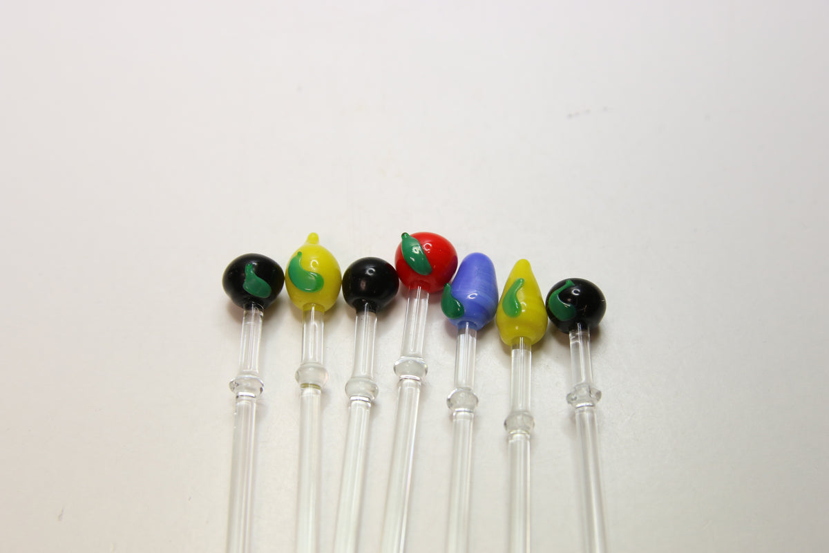 Lasiset cocktailtikut 7kpl