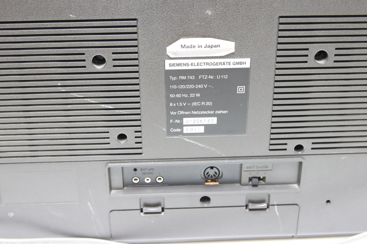 Siemens Club 743 Radionauhuri
