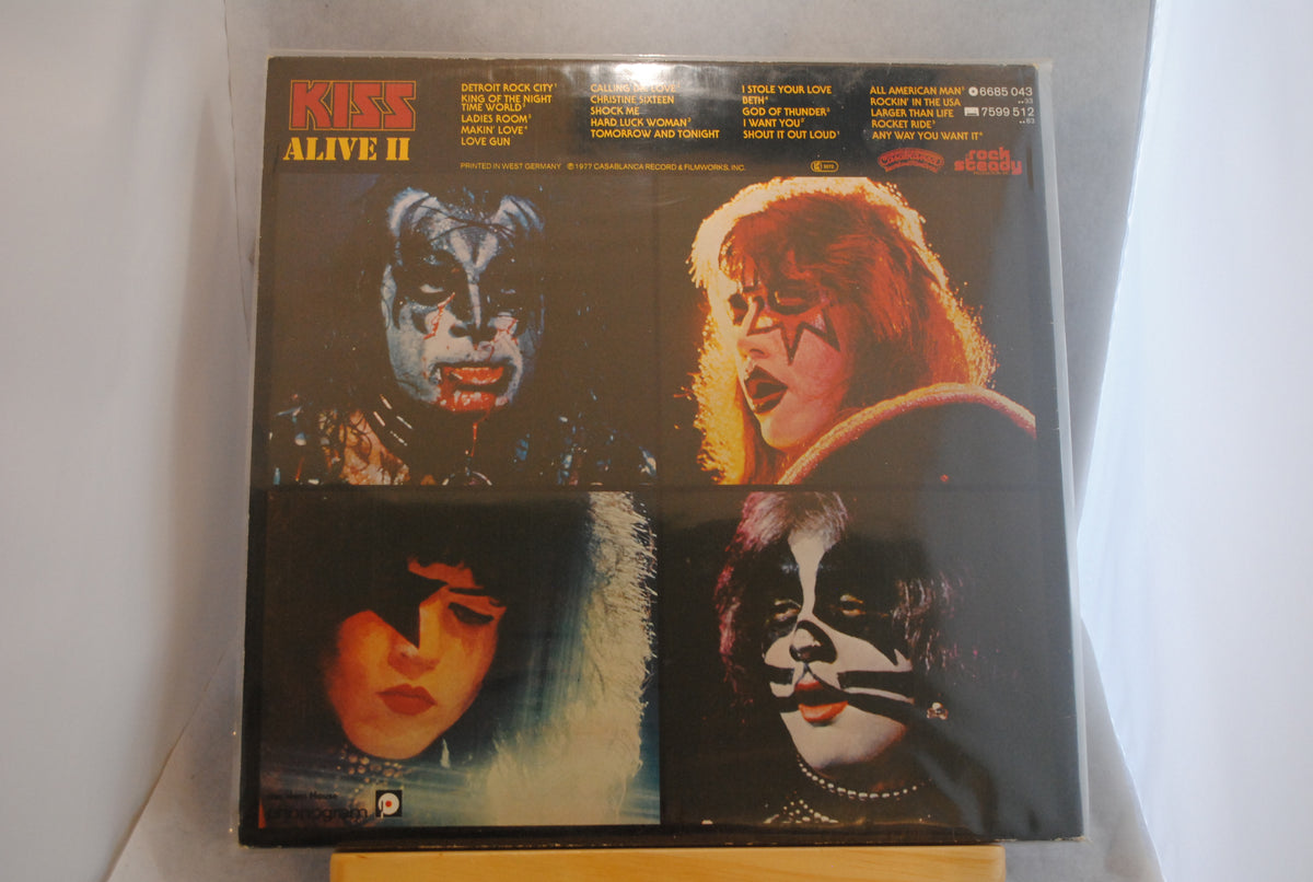 Kiss Alive 2 Tupla Lp-levy