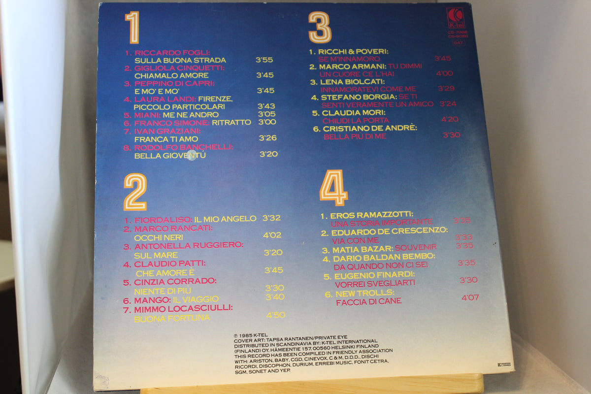 Ciao San Remo 85 Tupla lp-levy