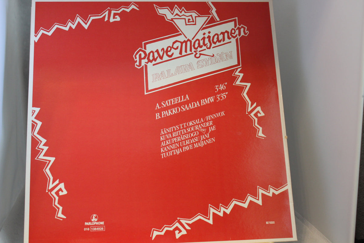 Pave Maijanen Palava sydän 12 single