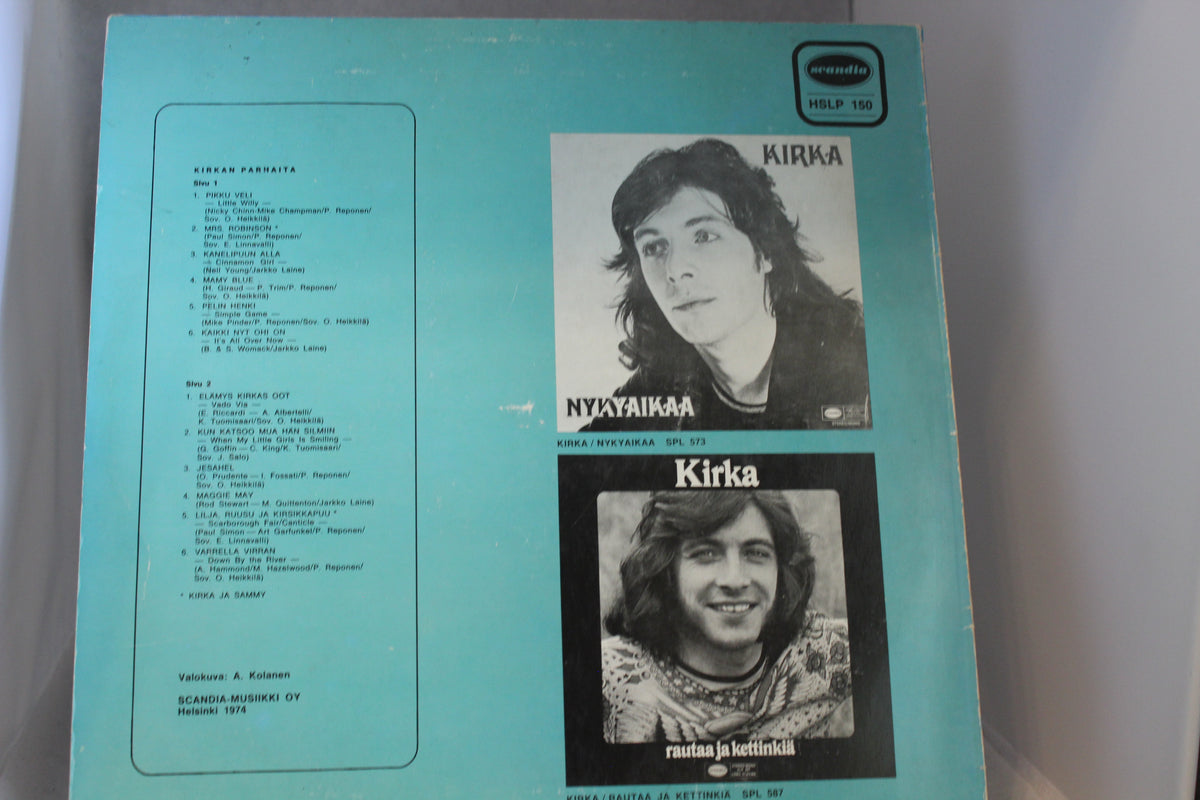Kirkan Parhaita lp-levy