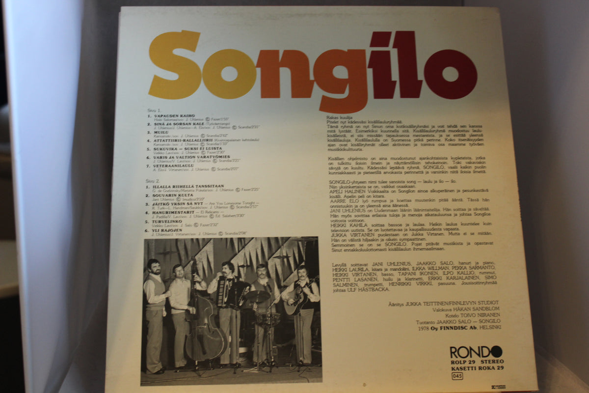 Songilo lp-levy