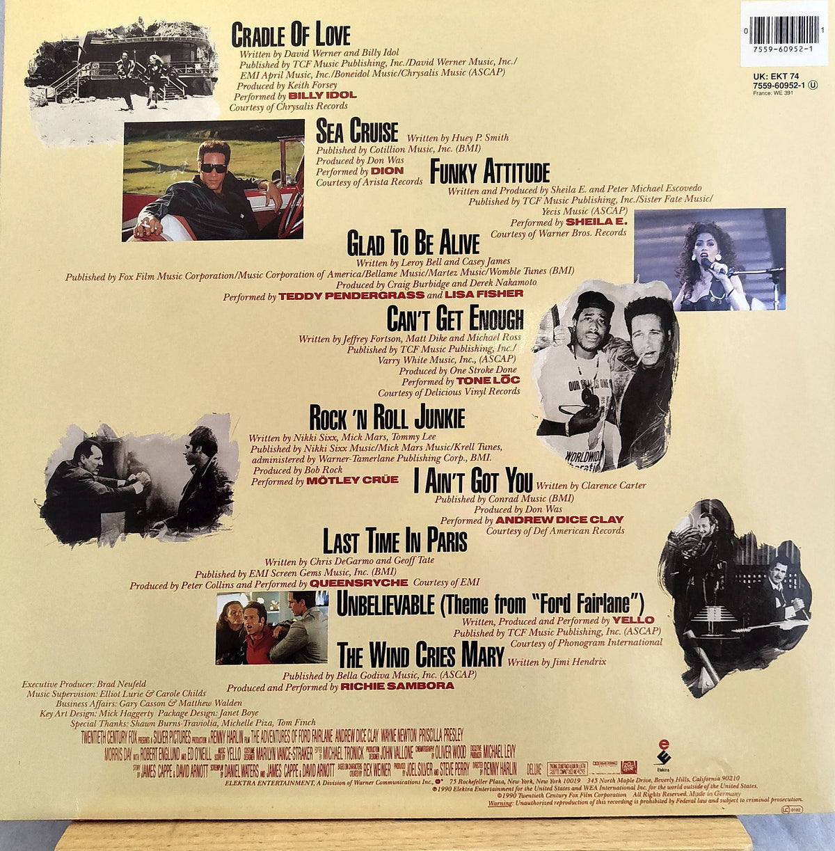 The Adventures of Ford Fairlane Lp-levy