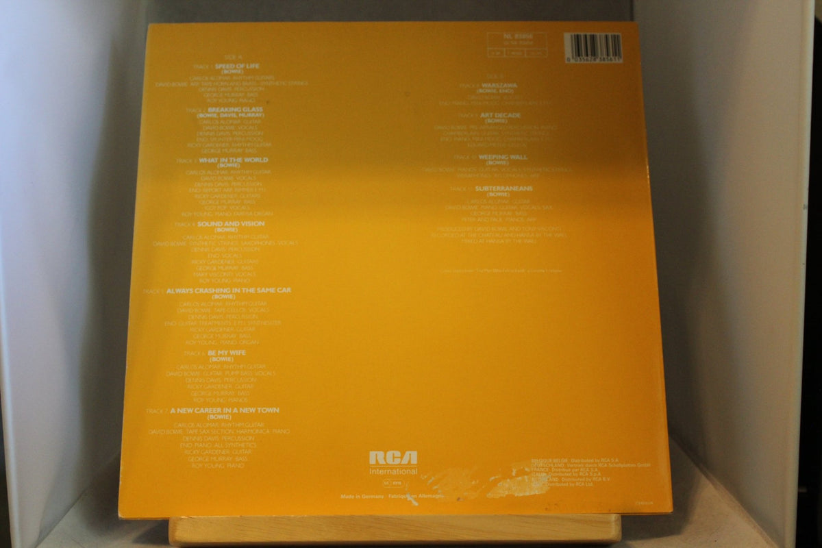 David Bowie Low lp - levy - Asadon AarteetLp - levyt
