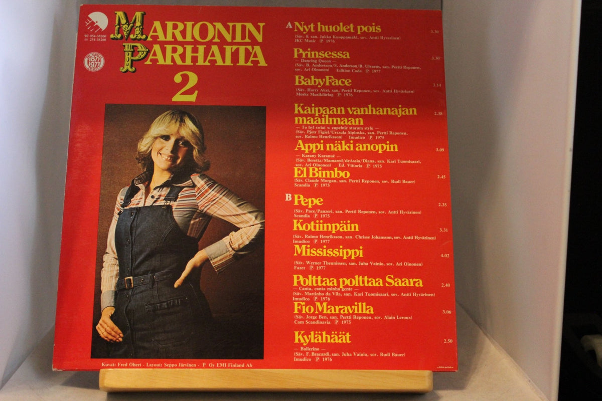 Marionin Parhaat 2 lp - levy - Asadon AarteetLp - levyt