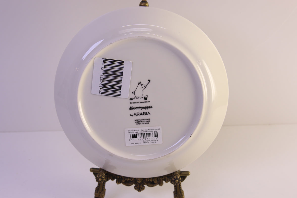 Arabia Muumi Muumipappa lautanen 19cm Uusi