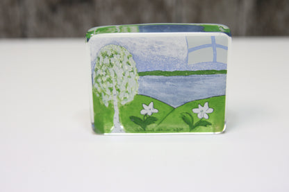 Iittala Minilasikortti Suomen kevät Heljä Liukko-Sundström