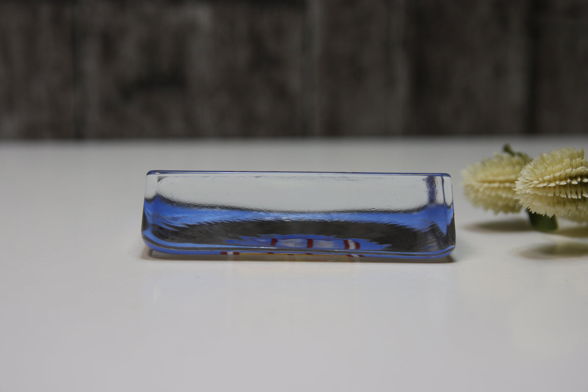 Iittala Lasikortti Katson maalaismaisemaa Heljä Liukko-Sundström
