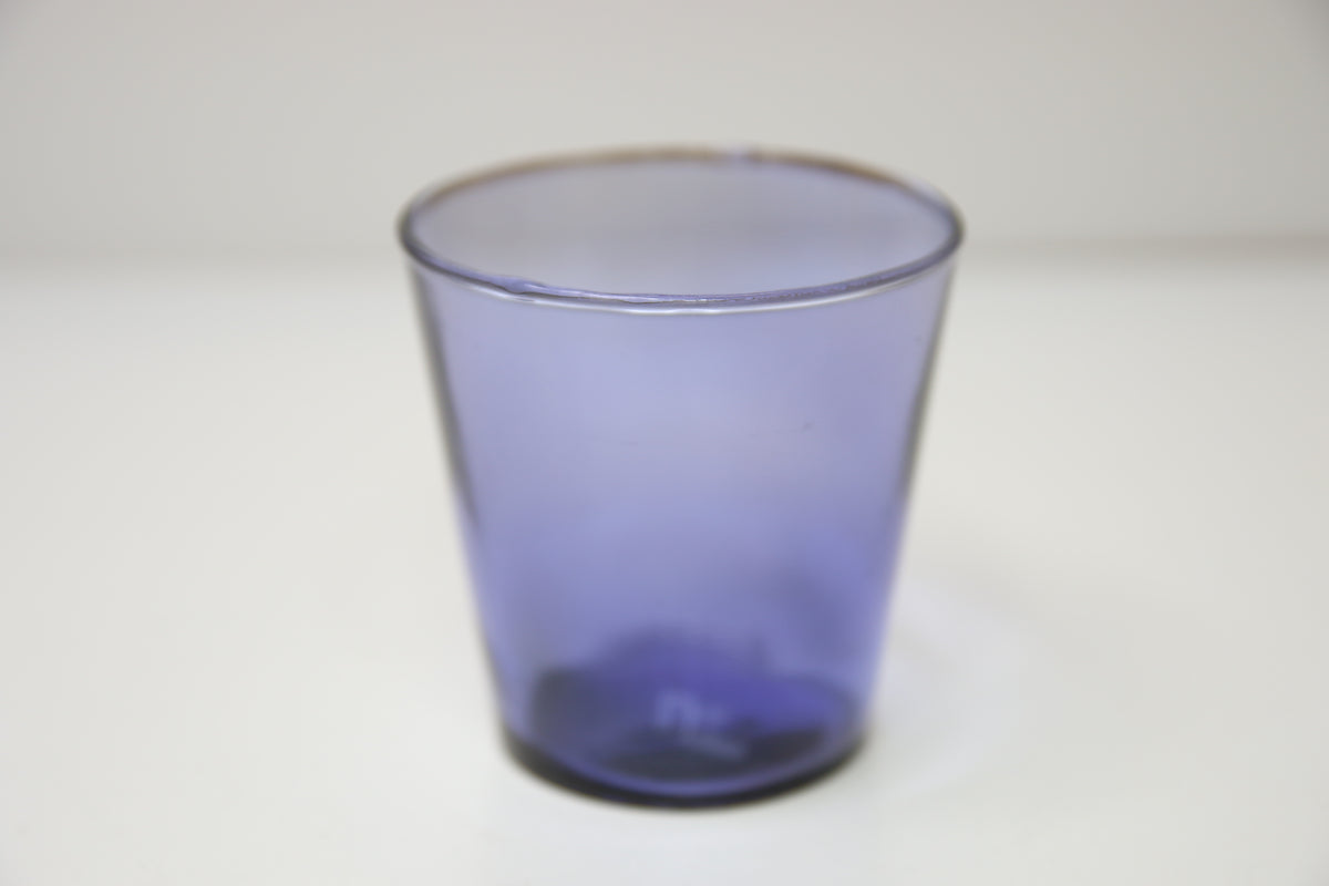 Riihimäen lasi Viola juomalasi 80mm lila