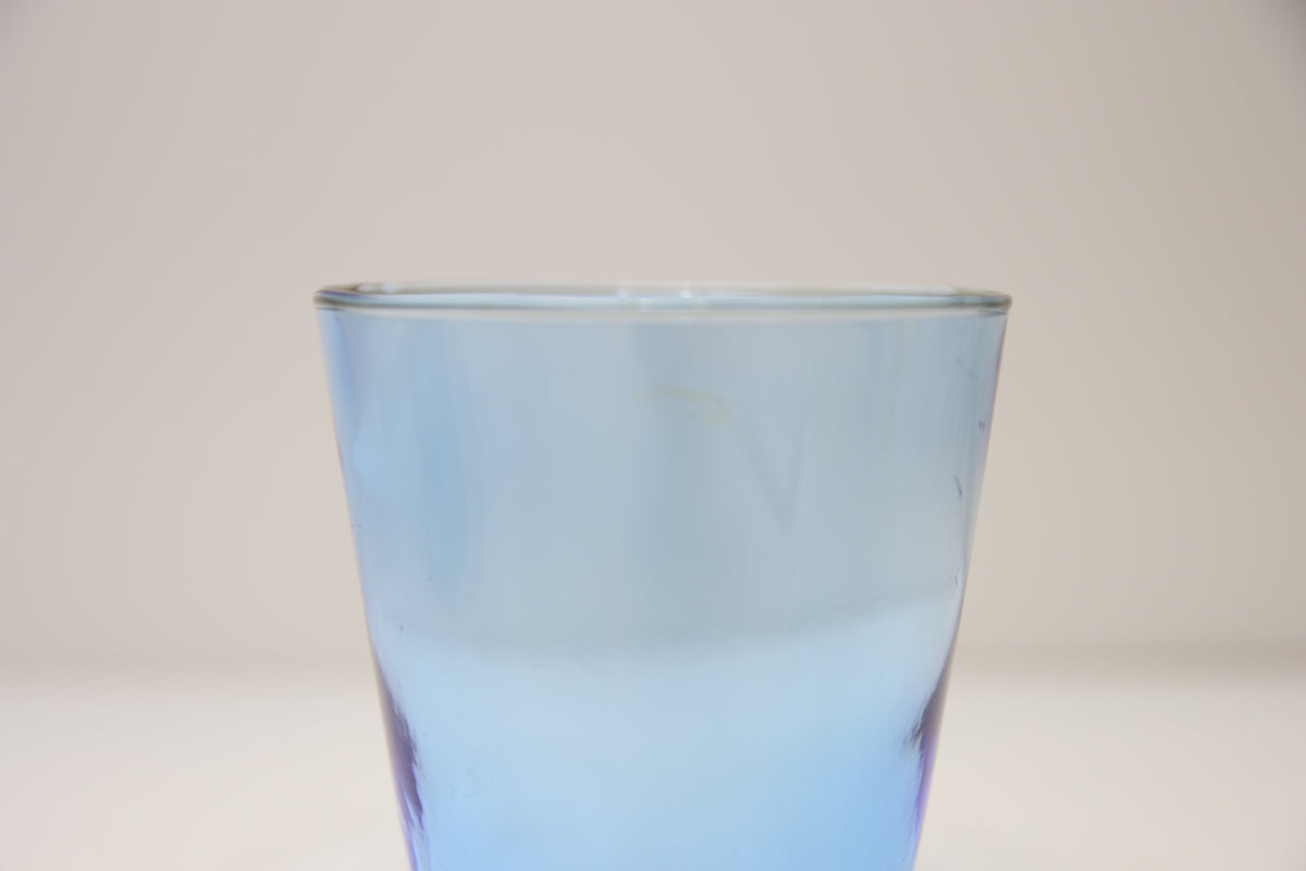 Riihimäen lasi Viola juomalasi 85mm sininen