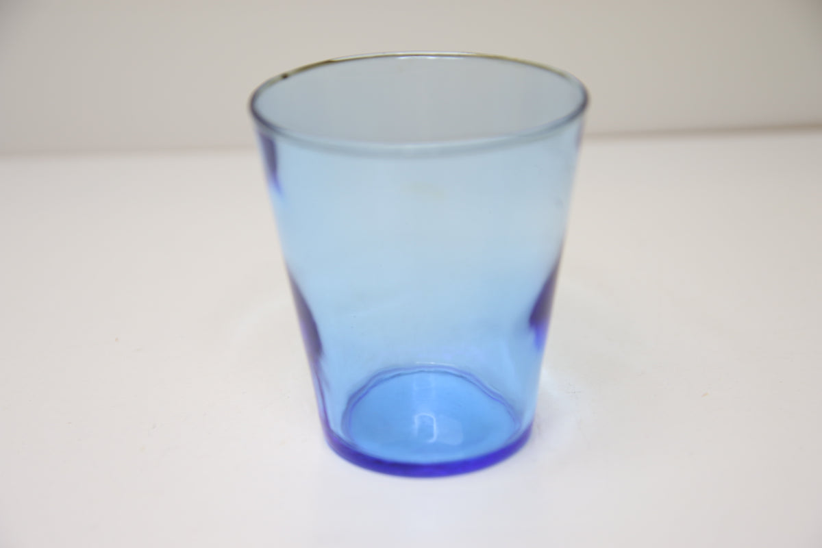 Riihimäen lasi Viola juomalasi 85mm sininen