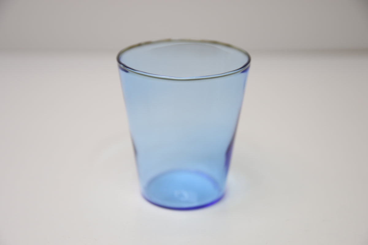 Riihimäen lasi Viola juomalasi 85mm sininen