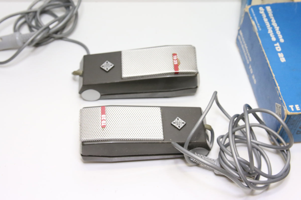 Telefunken TD 25 Mikrofonit