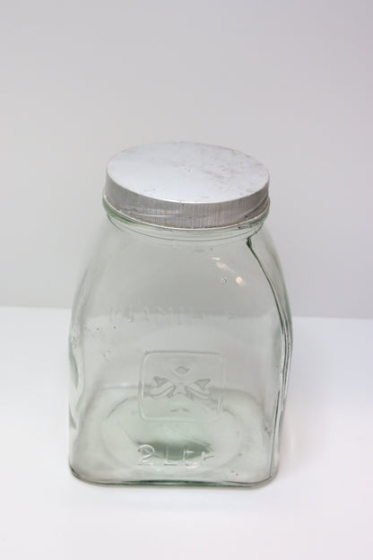Riihimäen lasi Neliapila lasipurkki/tölkki 2l