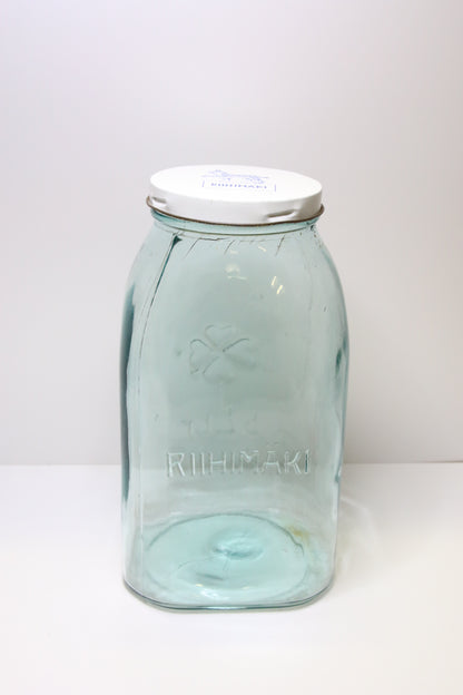 Riihimäen lasi Neliapila lasitölkki/purkki 5l