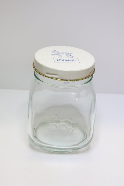 Riihimäen lasi ilvestölkki/ purkki 1 l