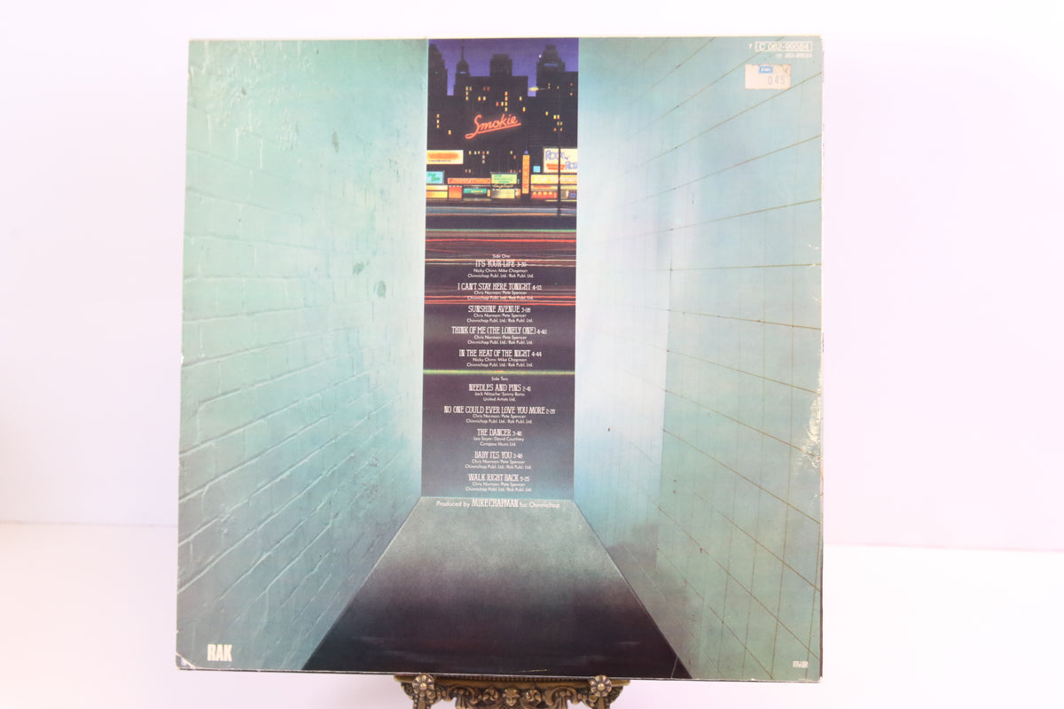 Smokie Bright Lights Back Alleys Lp-levy