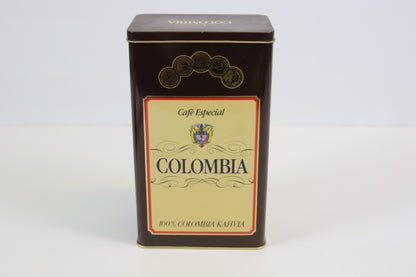 Vintage Colombia Kahvipurkki