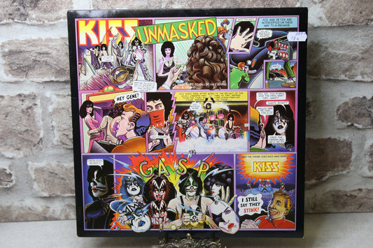 Kiss Unmasked Lp-levy