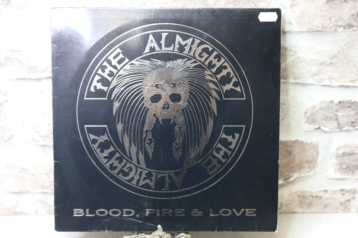 The Almighty Blood Fire & Love Lp-levy