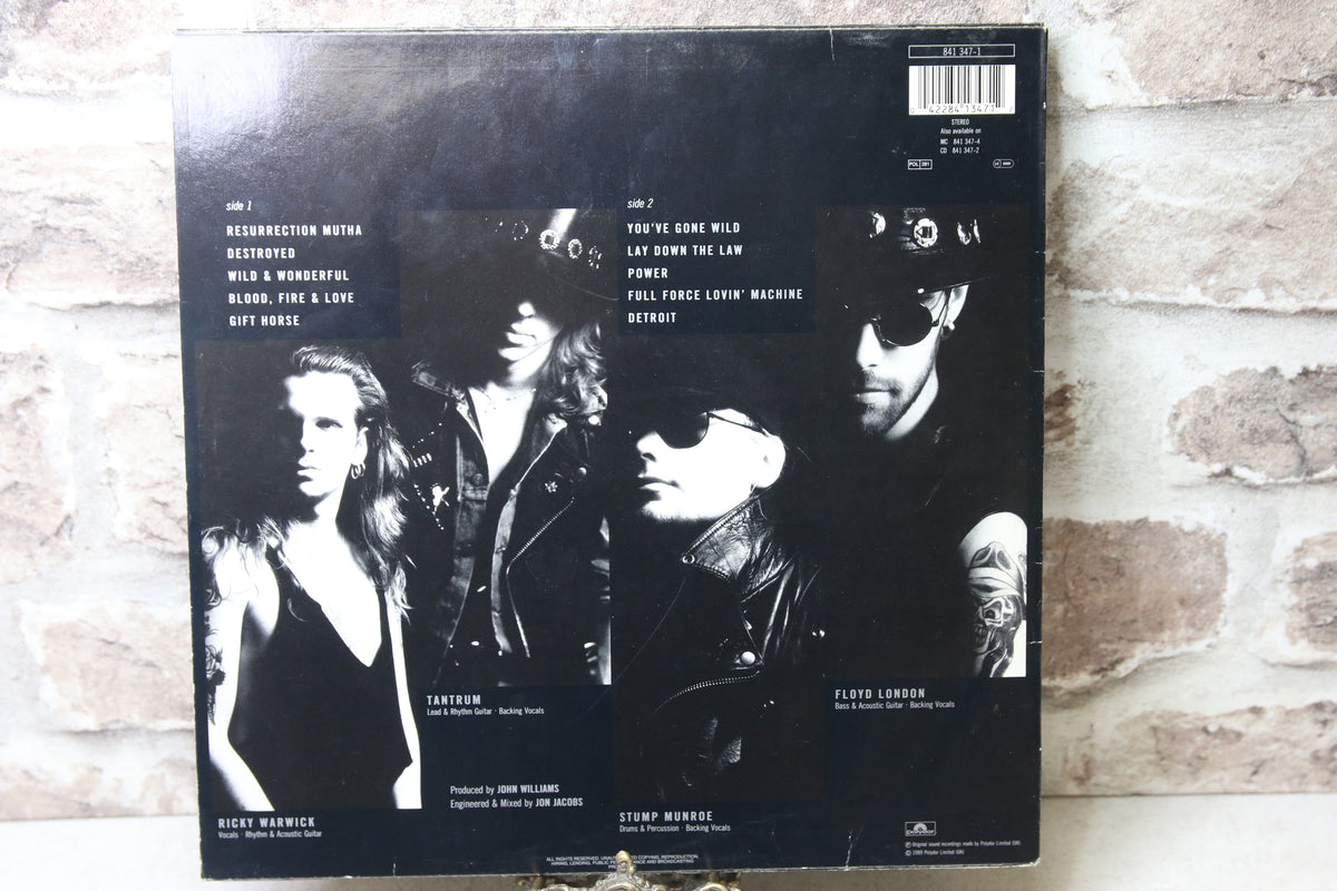 The Almighty Blood Fire & Love Lp-levy