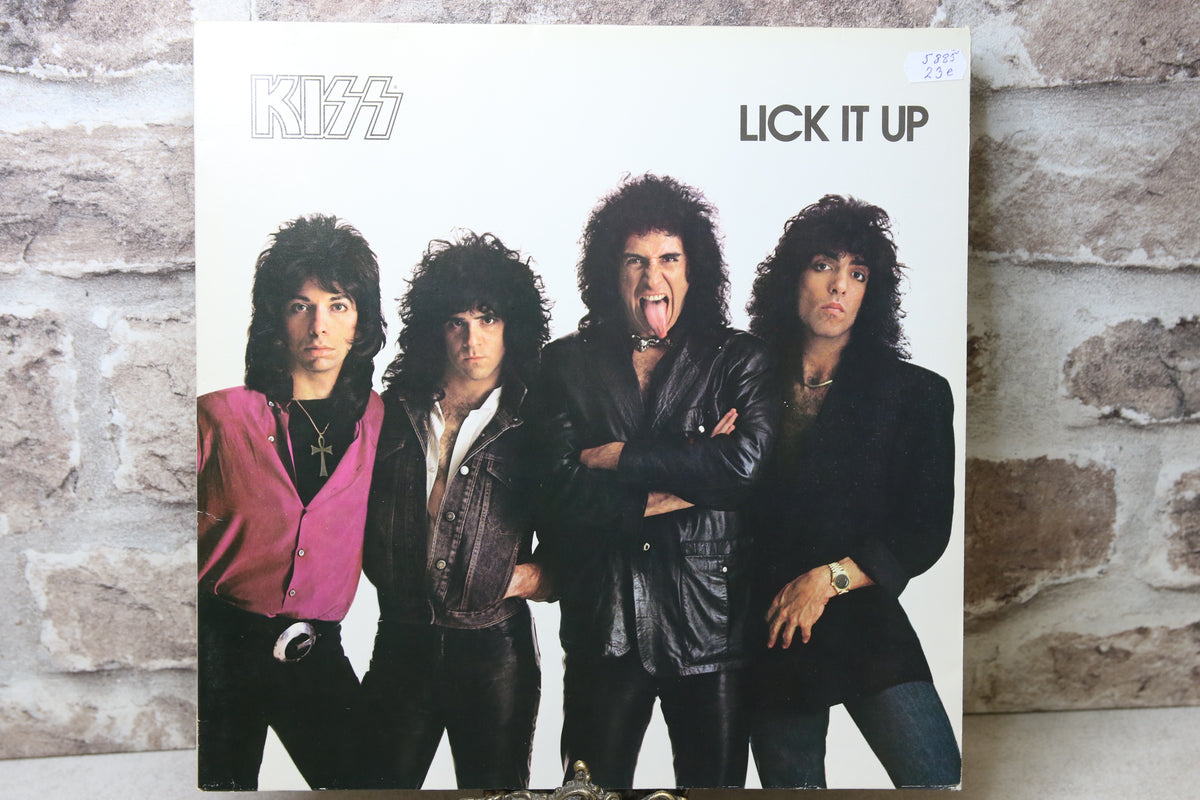 Kiss Lickit up Lp-levy