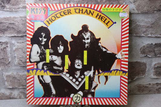 Kiss Hotter than Hell Lp-levy