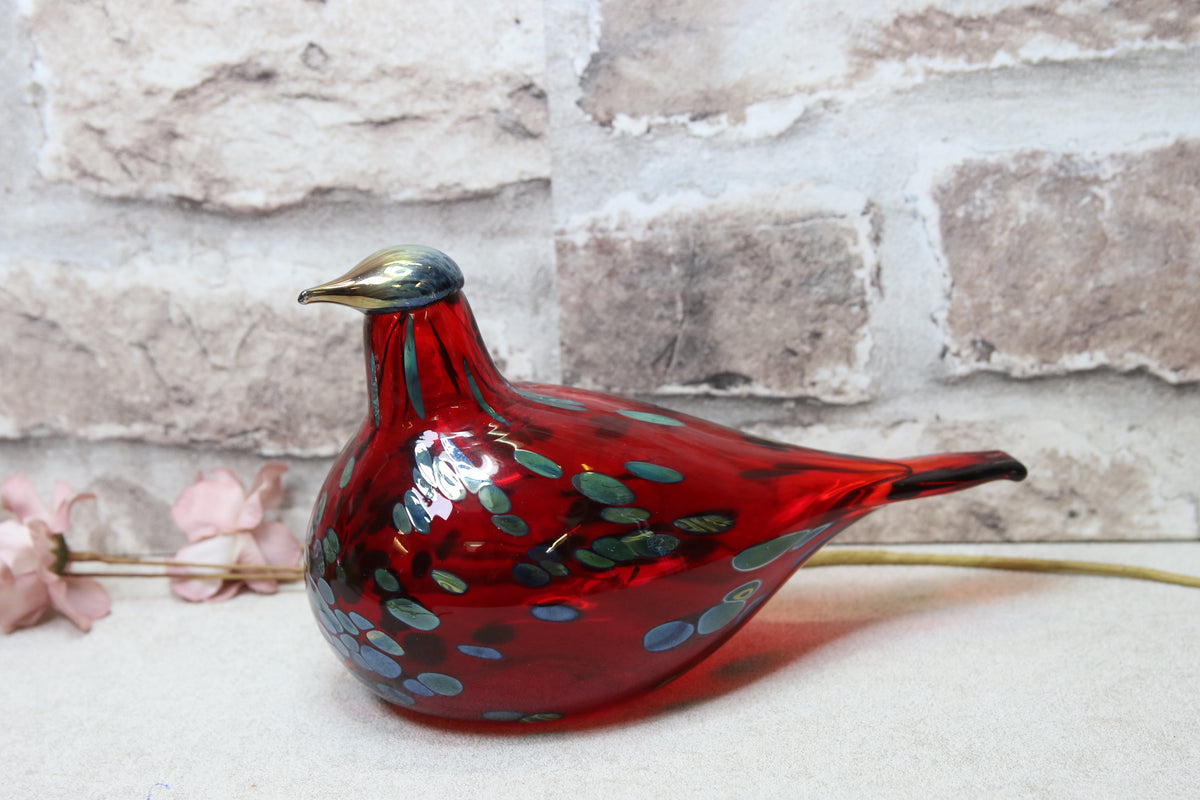 Iittala Rubiinilintu karpalo Oiva Toikka