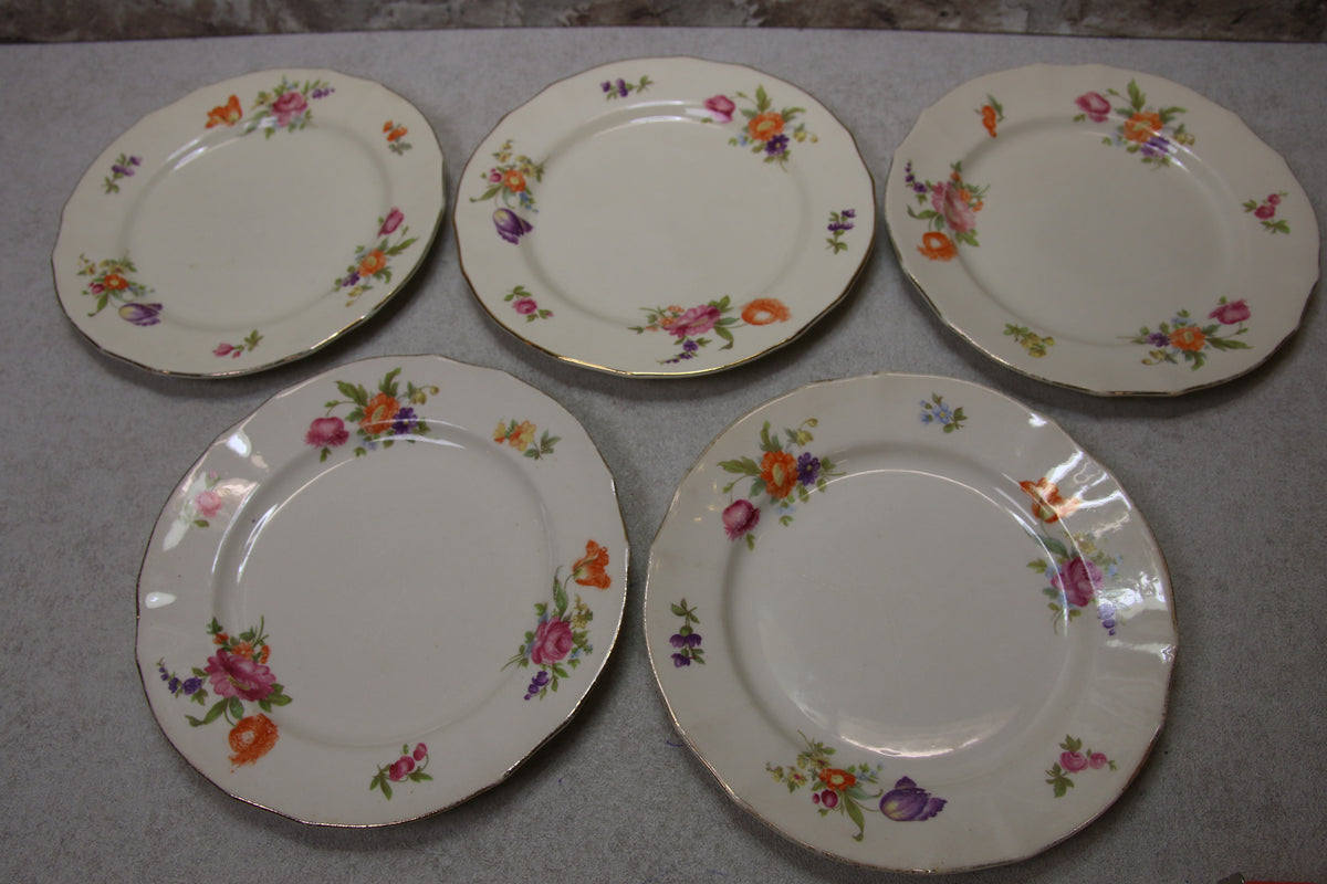 Arabia Kesäkukka Lautaset 5kpl 17,5cm