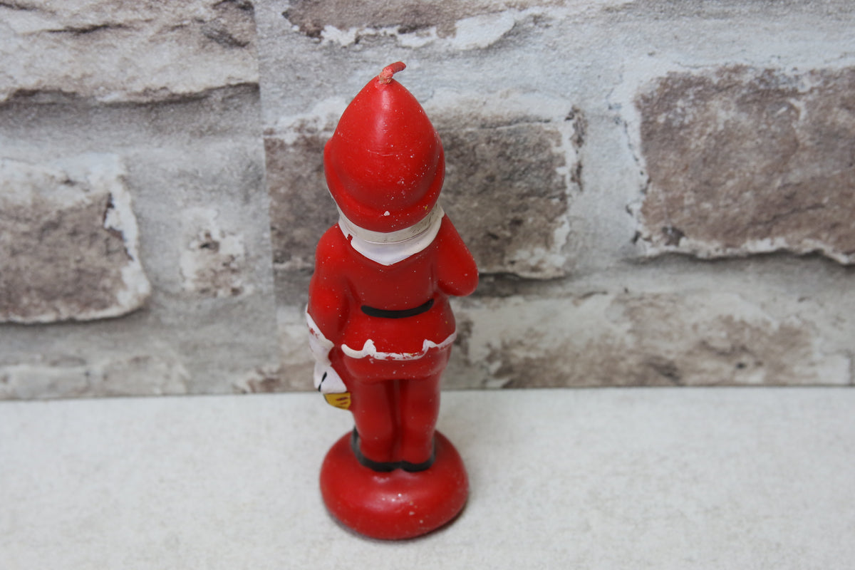 Vanha Joulupukkikynttilä Nisse