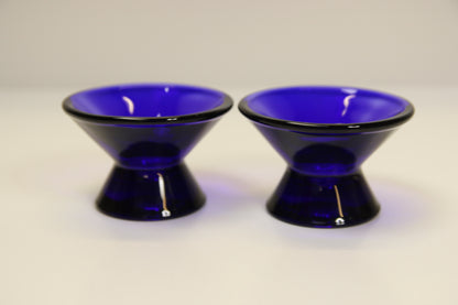 Iittala Kartio kynttilänjalat 2kpl tummansininen