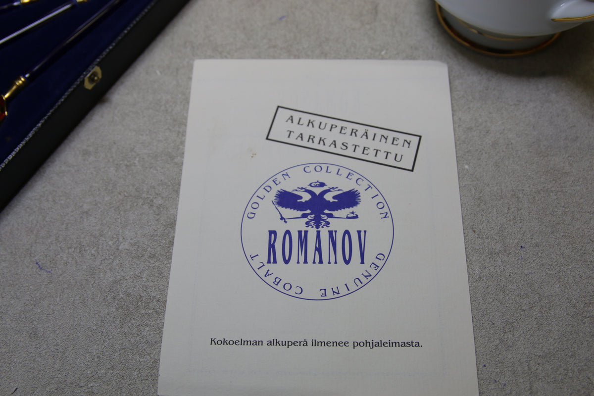 Romanov Golden Collection Kahviastiasto 6:lle