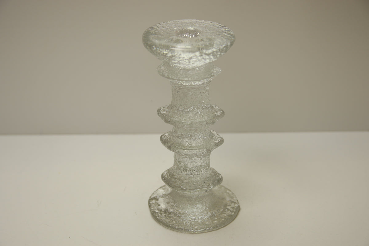Iittala Festivo kynttilänjalka 4-solmuinen signeerattu Timo Sarpaneva
