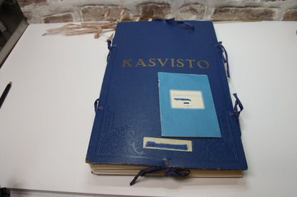 Kasvisto keräilykansio 60-luku