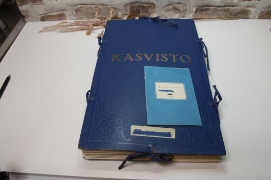 Kasvisto keräilykansio 60-luku