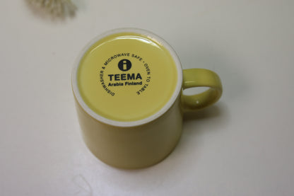 Arabia Teema keltainen kahvimuki Kaj Franck