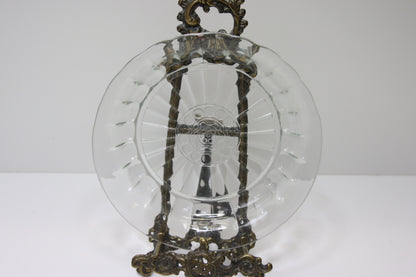 Lasilautanen 17cm  Hocking Glass Colonial