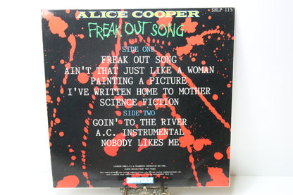 Alice Cooper Freak Out Song Lp-levy