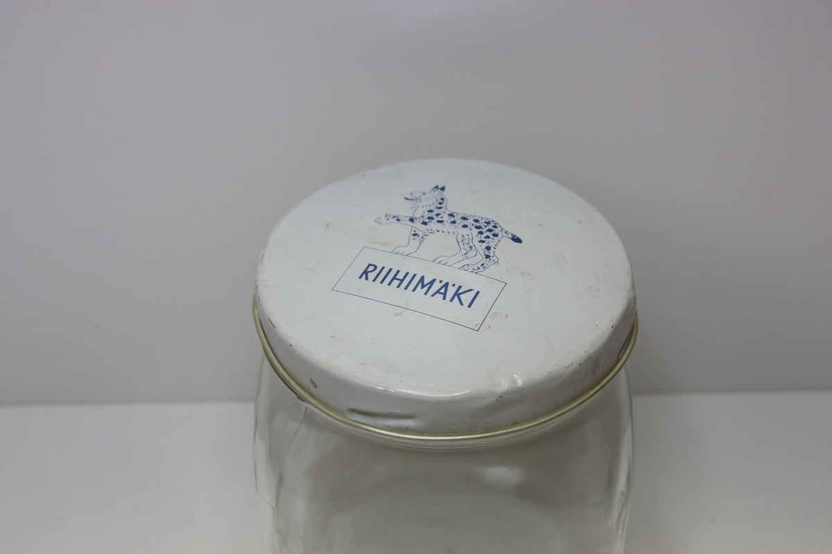 Riihimäen lasi Lasipurkki 1litra