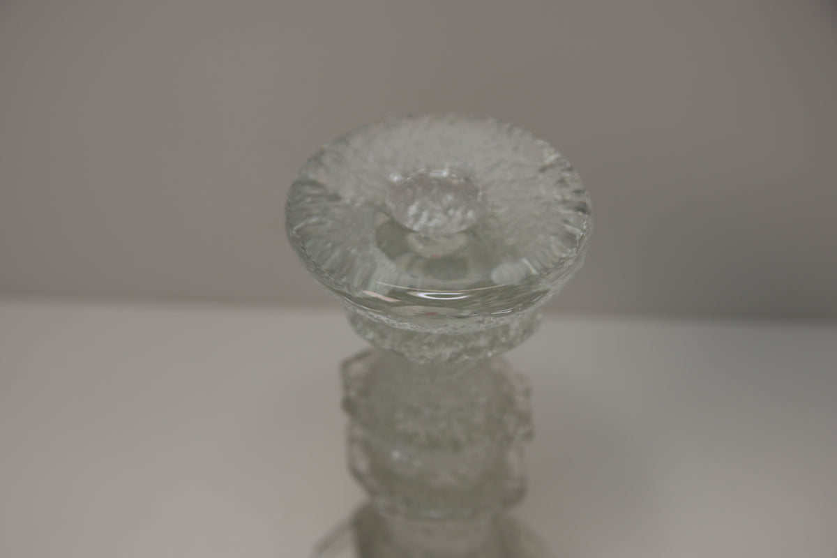 Iittala Festivo 4-solmuinen kynttilänjalka sign. Timo Sarpaneva